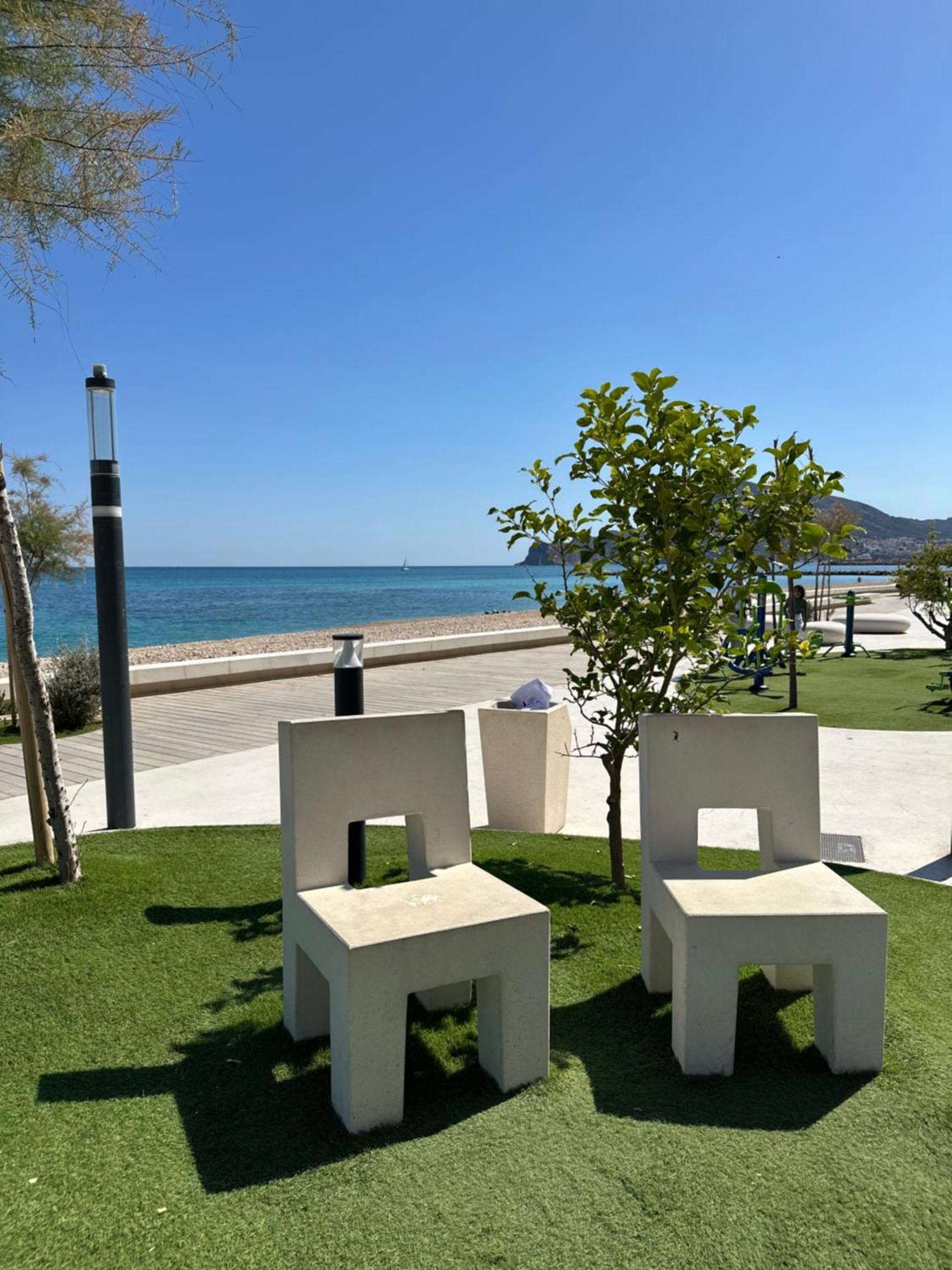 Precioso Apartamento De 3 Dormitorios Con Acceso Directo A La Playa Altea Eksteriør billede
